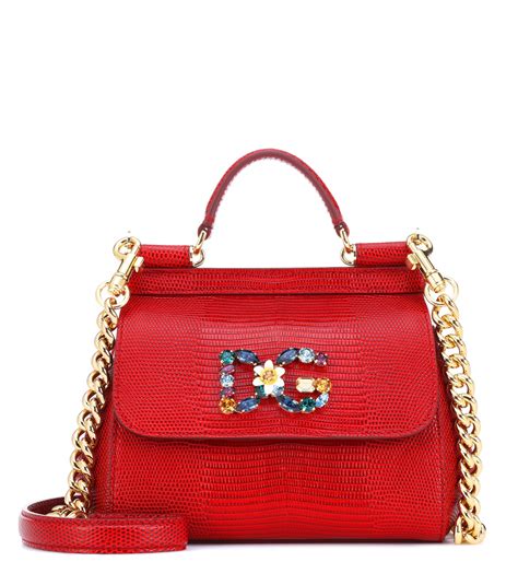 red dolce and gabbana purse|red dolce and gabbana bag.